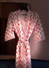 Women's Long Dressing Gown Genda Pink